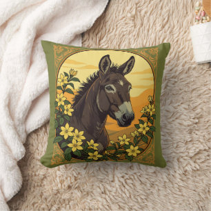 Almofada Mule Cercado Por Flores Amarelas De Jasmim