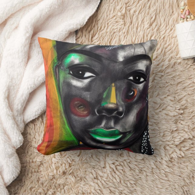 Almofada Mulher Africana (Cobertor)