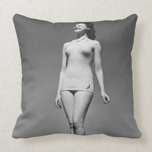 Almofada Mulher no roupa de banho