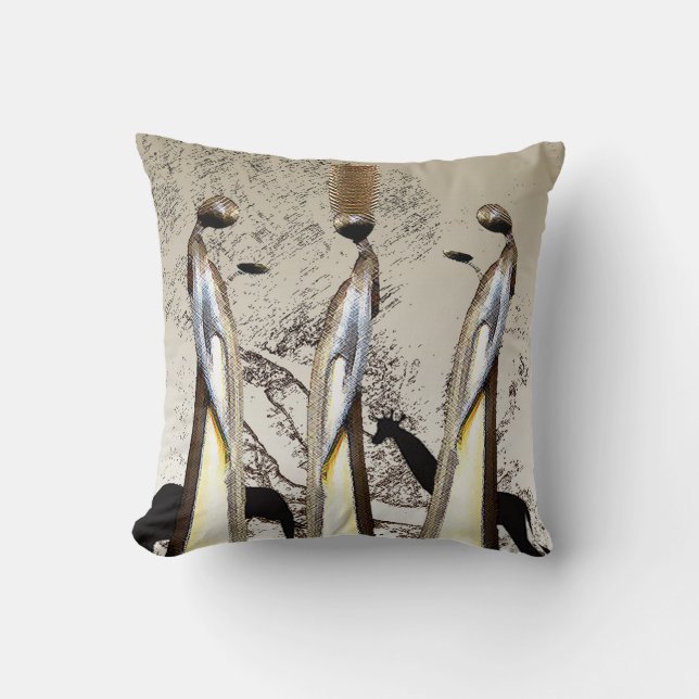 Almofada Mulheres da Selva (Frente)