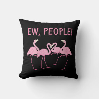 Almofada Mulheres Novas Pessoas Engraçadas Flamingo Social
