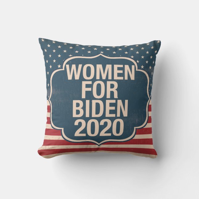 Almofada Mulheres para Biden 2020 (Frente)