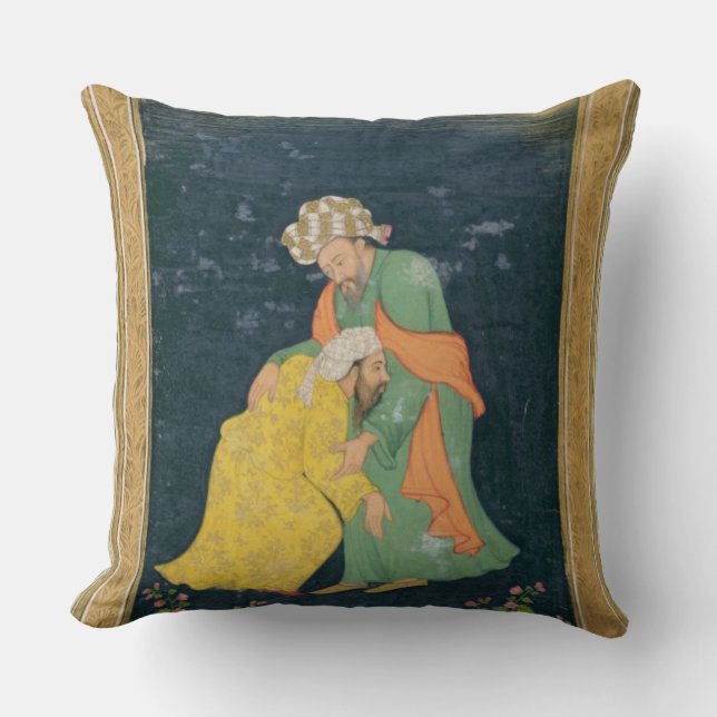 Almofada Mulllah que curva-se para baixo a um homem no (Frente)