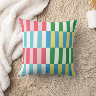Almofada Multi-color stripe cushion