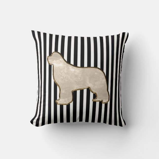 Almofada Multi travesseiro lateral Dourado do cão de Terra (Frente)