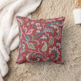Almofada Multicolor Floral no Travesseiro decorativo Vermel