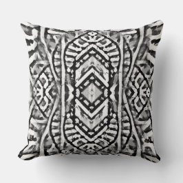 Almofada Múltipla Preta e Cinza