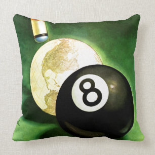 Almofada Mundo como Ball Cue