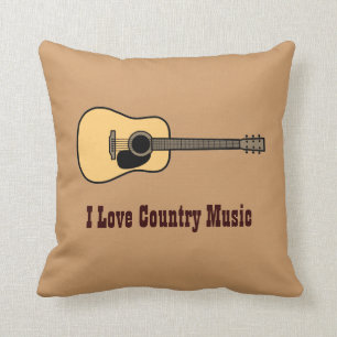 Almofada Música country