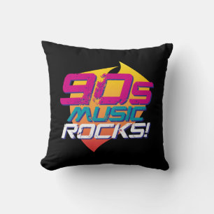 Almofada Música Rocks dos anos 90! (Clara)