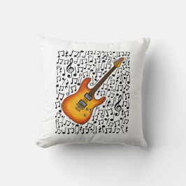 Almofada Musical de Guitarra Elétrica