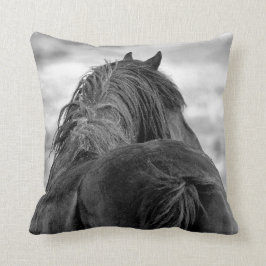 Almofada Mustangs selvagens do Ocidente