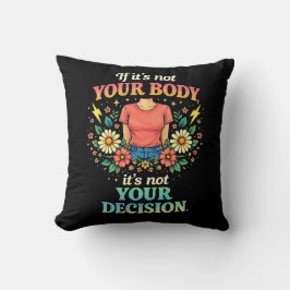 Almofada My Body, My Choice