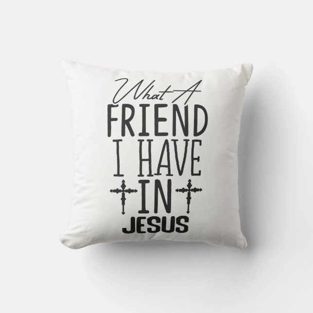 Almofada My Friend is Jesus (Frente)