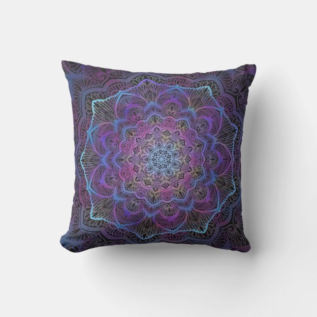 Almofada Mystic Bloom Mandala (Frente)