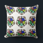 Almofada Mystic Jewel Zen<br><div class="desc">This unique hand-drawn mandala features a rustic,  artistic charm with natural variations in the pattern alignment. Perfect for adding a touch of soul and creativity to your space.</div>