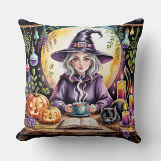 Almofada Mystic Pumpkin Night Halloween Pillowcase