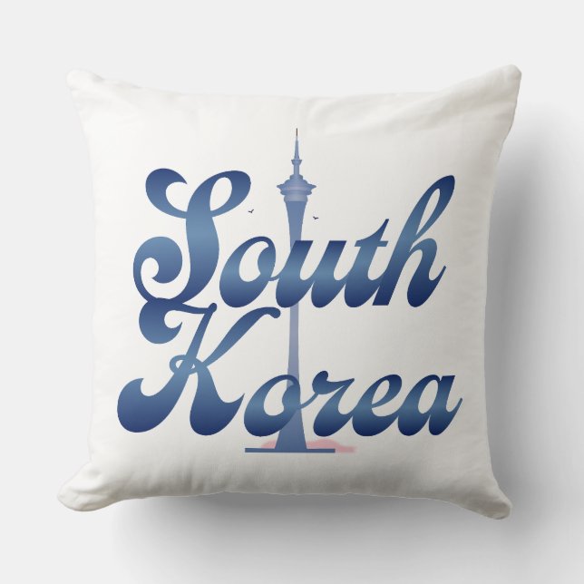 Almofada N Seul Tower Coreia do Sul (Frente)