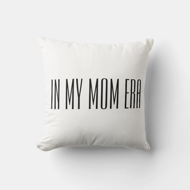 Almofada Na minha época de mãe (Frente)