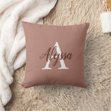 Na moda Cinnamon - Travesseiro decorativo de Scrip