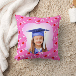 Almofada Na moda de Coração de AMOR Rosa