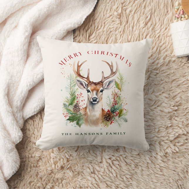 Almofada Na moda e Elegante Vestido Natal Personalizado (Cobertor)