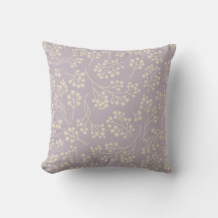 Almofada Na moda Lilac Floral Padrão Moderno Farmhouse