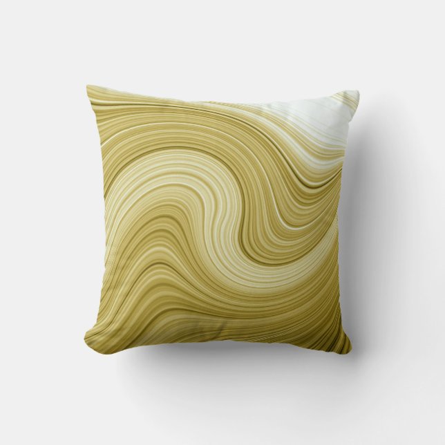 Almofada Na moda Modern Stripes Travesseiro de Padrão (Frente)