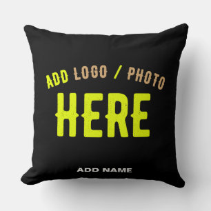 ALMOFADA NA MODA MODERNO PERSONALIZÁVEL NEGRO VERIFICADO CO