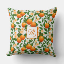 Na moda Monogramas Valencia - Decoração Laranja