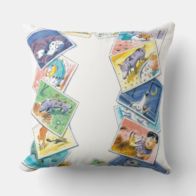 Almofada Na vida de um cão (Frente)