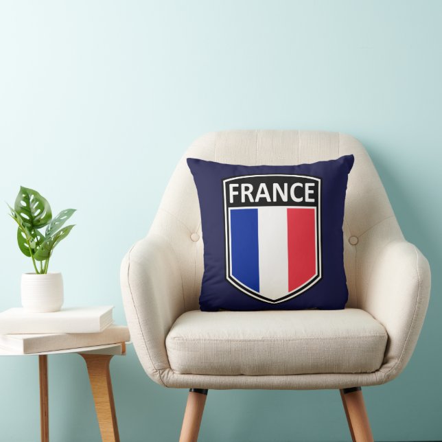 Almofada Nacional - França (Cadeira)