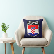 Nacional - Travesseiro decorativo Hrvatska