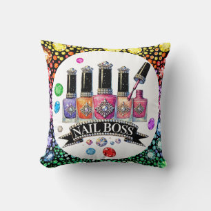 Almofada NAIL BOSS - Veja Trás!