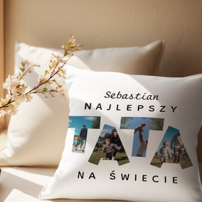 ALMOFADA NAJLEPSZY TATA NA ŚWIECIE (Criador carregado)