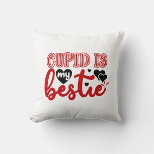 Almofada Namorados Art Cupid É Minha Bestidade