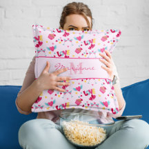 Namorados cor-de-rosa com letras de amor Nome lega