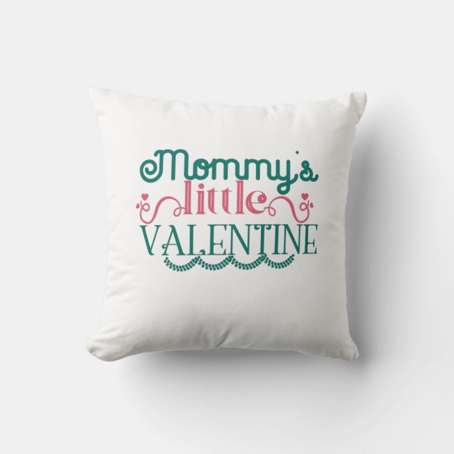 Almofada Namorados pequeno Mamãe de presente do casal (Frente)