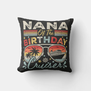 Almofada Nana da Férias de Cruzadores de Aniversário