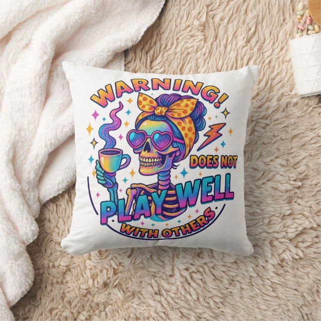 Almofada Não Joga Bem... (Cobertor)