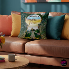 Almofada Não o chame de Sonho Chame de Plano