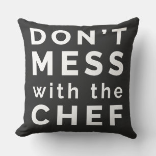 Almofada Não se meta com o Chef