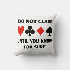 Almofada Não Solicite Até Saber Se Tem Conjuntos De Cartão 