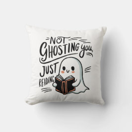 Almofada Não te fantasma, só a ler