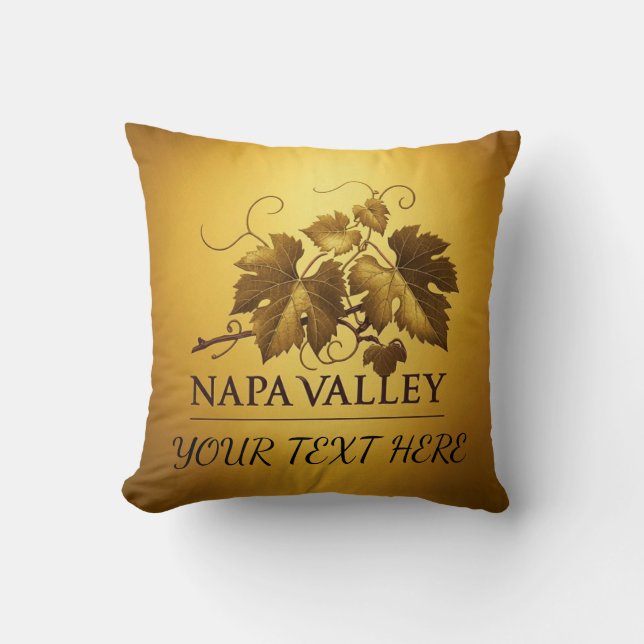 Almofada Napa Valley Personalizou Bela (Frente)