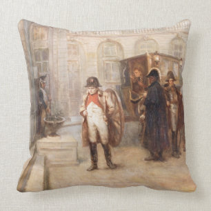 Almofada Napoleon após Waterloo (óleo em canvas)