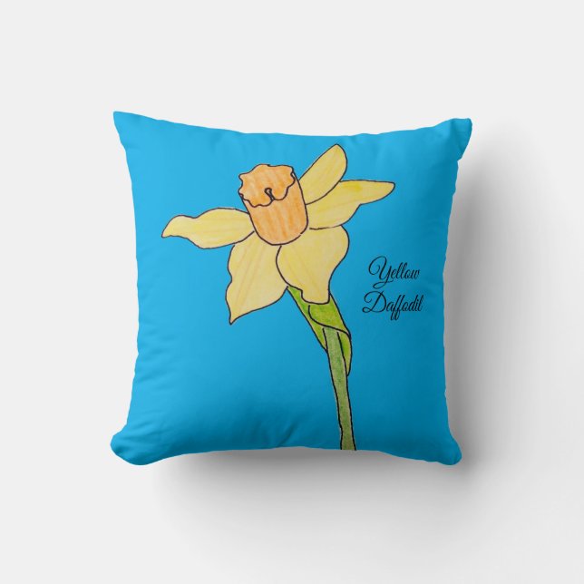 Almofada Narciso Amarelo (Frente)