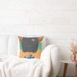 Almofada nariz e travesseiro de mirtilo