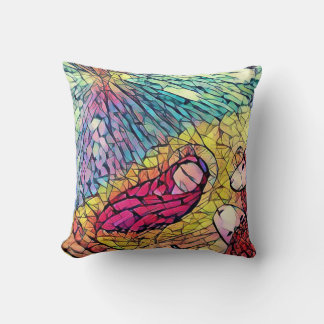 Almofada Narrativa sobre a Natal Manger Baby Jesus