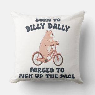 Almofada Nascer a Dilly Dally Forçada a Pegar o Ritmo